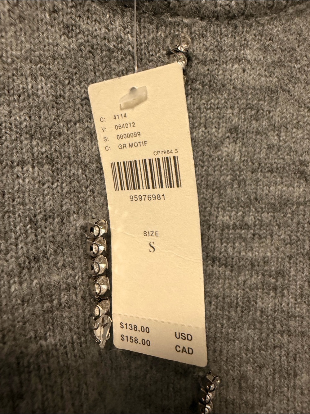 Maeve Embellished Crop Vest & Buttondown Twofer Top SMALL NWT - Picture 6 of 14